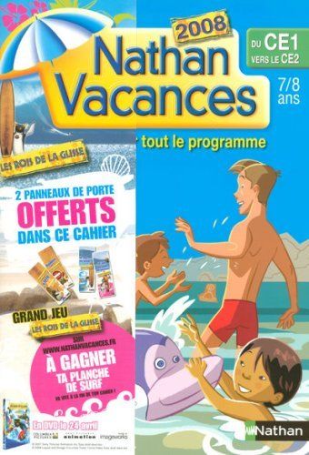 Cliquer pour agrandir : Nathan vacances du CE1 vers CE2