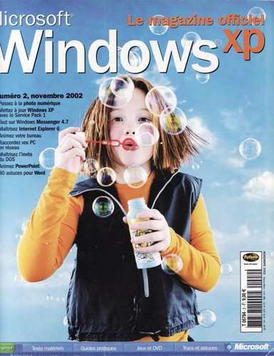 Cliquer pour agrandir : Microsoft Windows Le magazine officiel XP