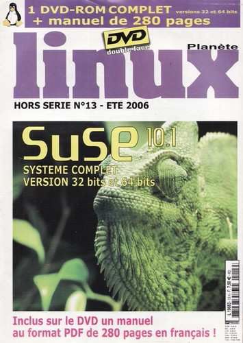 Cliquer pour agrandir : SUSE 10.1 version complète REVUE+ 1DVD