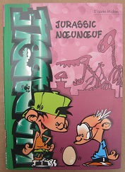 Cliquer pour agrandir : Kid Paddle Jurassic Noeunoeuf tome 8 - Bibliothèque verte Hachette jeunesse EO