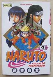 Cliquer pour agrandir : Manga Naruto volume 9 version FR Kana