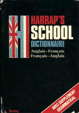 Cliquer pour agrandir : Harrap's School dictionnaire