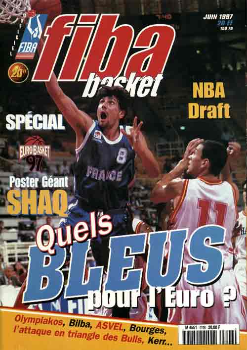 Cliquer pour agrandir : Fiba Basket - Juin 1997